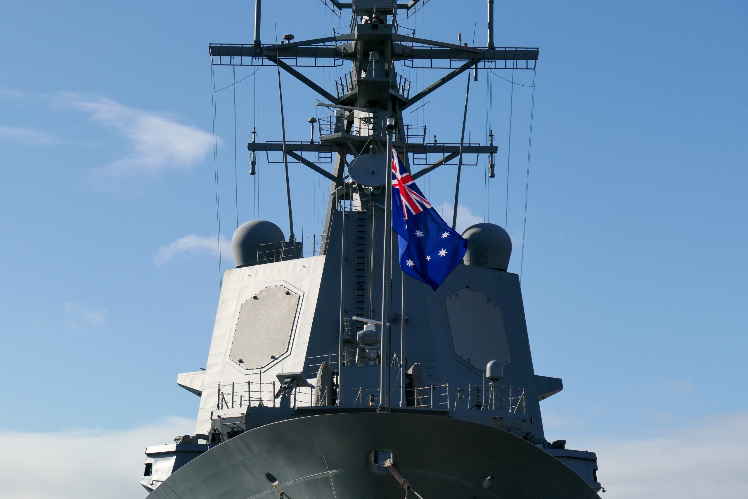 HMAS Hobart Flag
