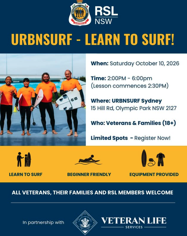 RSL Learn to Surf