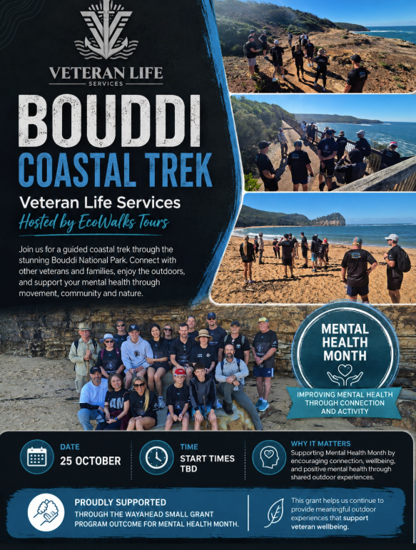 Bouddi Coastal Trek – Mental Health Month